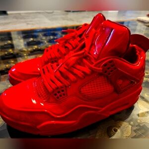 Red Jordan 11 Lab 4 Retro
